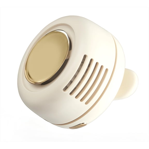 Portable Silent Mini Bladeless Fan, Clip-On Hands-Free Cooling with 3 Speeds & USB Rechargeable Design for Outdoor Travel Office