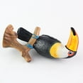 thumbnail image 3 of Bird Model Toy Simulation Toucan Toy Collectible Doll Miniature Animals Figurine Wild Bird Plastic Home Ornaments Decorative Accessory, 3 of 5