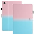 thumbnail image 6 of for Lenovo Tab M10 Plus 3rd Gen 10.6" 2022 TB-125FU/128FU/128XU, Gradient Color PU Leather Folio Stand Magnetic Wallet with Card Pockets [Auto Wake/Sleep] Soft TPU Shockproof Cover, Pink+Blue, 6 of 8