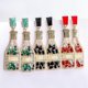 thumbnail image 5 of Pendientes colgantes de botella de champán de colores shaofei bonitos pendientes de aleación con forma de vino negro, 5 of 5