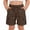 Coffee, variant on LILIY Bermuda Shorts for Girls Knee Length Casual Wide Leg Loose Fit Drawstring Hiking Work Lightweight 2026 Summer Cargo Shorts with Pockets