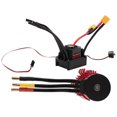 thumbnail image 2 of RC Motor ESC, 3670 2850KV 3670 2853670 2850KV Juego De Disipador De Calor A Prueba De Agua Con Motor ESC Combo Para 1/10 RC Car Truck Para 1/8 1/10 RC Car Fugacal Ocean Broad Surfboard Fins, 2 of 8