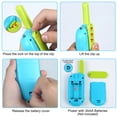 thumbnail image 3 of Walkie Talkies VOOPON T12 para niños de 3 a 12 años, color azul, 3 of 7