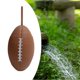 thumbnail image 3 of Diseño de rugby Botella de agua plegable Taza para beber Gel de sílice reutilizable Sin BPA para Marrón claro Cola Botella plegable, 3 of 8