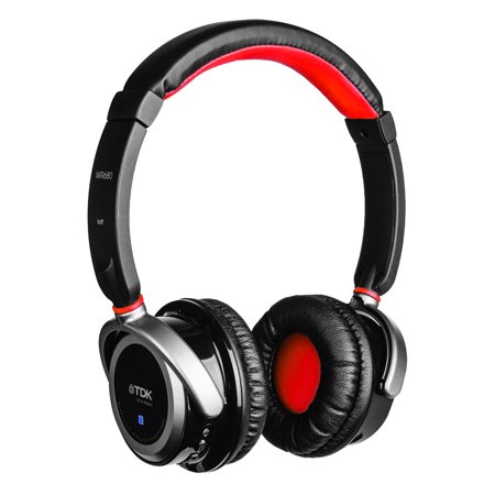 TDK WR680 Wireless Bluetooth Stereo Headphones - Black ...