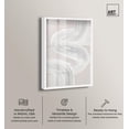thumbnail image 2 of Spontaneous Flow II Shadowbox Print Minimalist Wall Art by Art Remedy, White Frame, 30 x 45, 2 of 7
