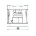 thumbnail image 3 of Para caja de fusibles de perno de horquilla Anl, caja de fusibles de 300 A de alta corriente para automóvil, 3 of 5