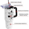 thumbnail image 4 of Halloween Tumbler 40oz - Witches Brew Vacuum Insulated Stainless Steel Cup with Lid & Straw | Leak Proof | Goth Cute Spooky Halloween Gift for Women & Girls, 4 of 6
