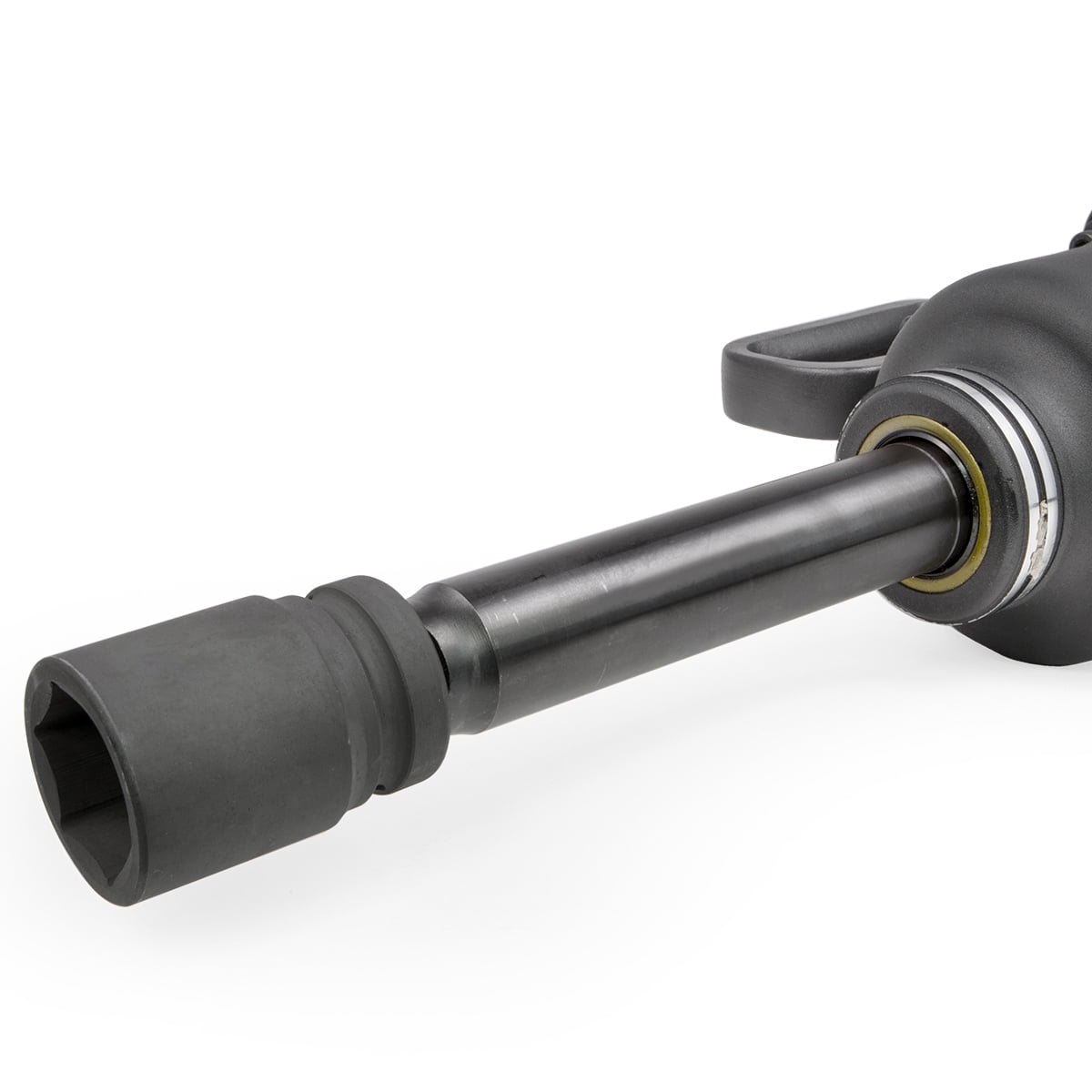 Stark USA 1" 4000 ft-lbs. Industrial Air Impact Wrench, 1" Pneumatic Impact Gun, 8" Extended Anvil, With 38mm & 41mm Sockets