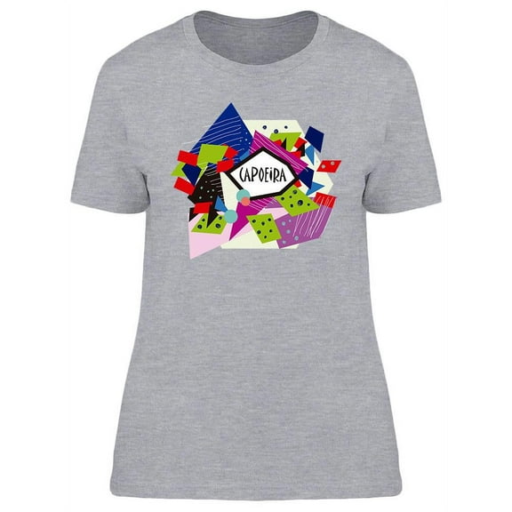 Capoeira Brazil Design T-Shirt Women -Image by Shutterstock, Female Medium