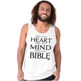 thumbnail image 5 of Open Your Heart Mind Bible Faith Tank Top T Shirts Men Women Brisco Brands S, 5 of 6