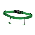 thumbnail image 4 of Cinturón de dorsal duradero con correa elástica de fácil instalación para maratón de hombres y mujeres. Verde, 4 of 9