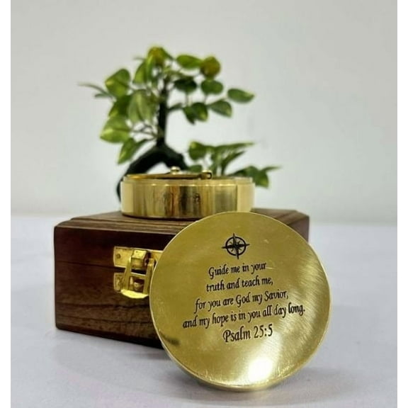 Graduation Compass with Wooden Box, Inspirational Graduation Gifts, Confirmation Gifts, First Communication Gifts, Unique Gift Ideas
