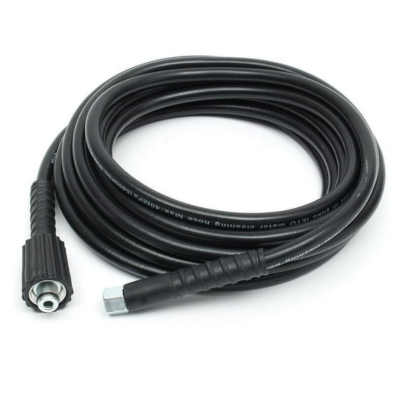 Pressure Washer Hose, 2300 PSI Maximum, PVC Material, Double Range Extension, Heavy Duty Construction for Cold Water Applications, Suitable for Lavor Electronic Cleaning Machines