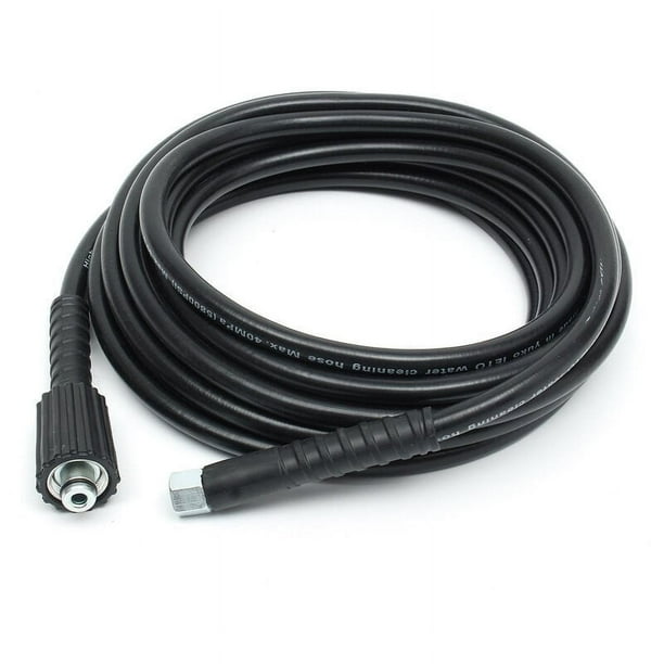 Manguera para hidrolavadora, 2300 PSI máximo, material de PVC, extensión de doble rango, construcción resistente para aplicaciones de agua fría, adecuada para máquinas de limpieza electrónica Lavor