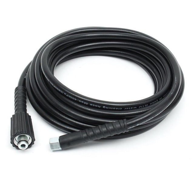 Kink Resistant Pressure Washer Hose, Universal Fit, Max Working Pressure 155 Bar (2300 Psi), M22 Metric Female Fitting, Weather Resistant, Suitable For Cold Water Application