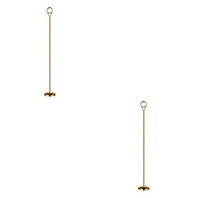 Baohd Porte-photo Numéro de Table Contemporain pour les Paramètres d'Hôtel à la Mode Or 40cm 2Set