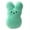 Green, variant on Gaiwos Easter Bunny Throw Pillow 7.8 inches, Ultra Soft Plush Bunny Shaped Cushions Easter Throw Pillows, Cute Fluffy Bunny Plush Pillows, Spring Easter Decoration for Home, Bedroom, Sofa and Couch