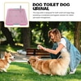 thumbnail image 3 of LOLIPPYY Grass Patch For Dogs Potty Dog Toilet Potty Tray Pink ABS 1Set, 3 of 8