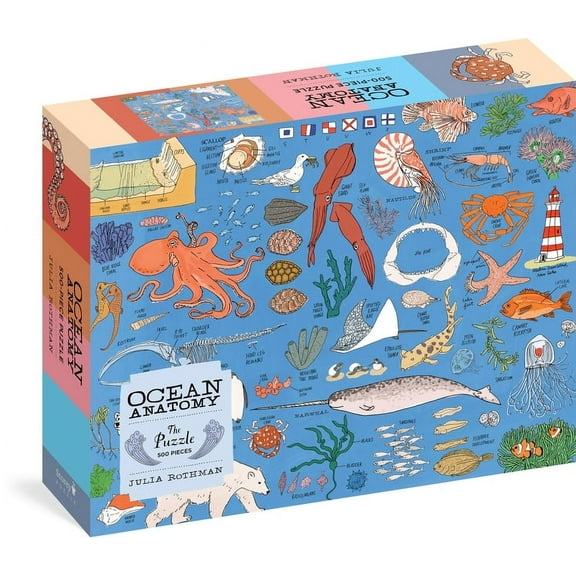 Workman Publishing, Ocean Anatomy 500pc Puzzle