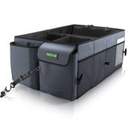 (4 pack) Car Trunk Organizer - Storage with Straps by Drive Auto Products