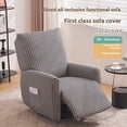 thumbnail image 2 of Funda de sofá reclinable con estampado de un solo asiento, cubierta elástica para silla reclinable, protección para sillón de relajación, 1 unidad, 2 of 5