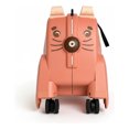 thumbnail image 3 of Maleta Infantil Tigre Con Ruedas Equipaje Mano Material Pp Naranja Quemado Tigre, 3 of 7