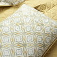 thumbnail image 5 of Lush Decor Mid Century Modern Geo Reversible Quilt Yellow 3Pc Set King/Cal King, 5 of 10