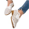 thumbnail image 2 of Verano Nueva Personalidad Casual Hollow Bow Women's Hole Zapatos individuales Wmkox8yii shkj123, 2 of 4