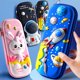 thumbnail image 2 of Estuche de lápices Kawaii, estuches de lápices escolares, Estuche de papelería, estuche de bolígrafo espacial 3D, suministros escolares de unicornio, caja de lápices Trousse Scolaire hola suerte unisex, 2 of 2