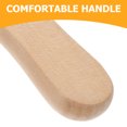 thumbnail image 2 of Mini peine desenredante de madera, cepillo portátil con cojín, antiestático, para viaje, pequeño cepillo de paleta de madera, masajeador del cuero cabelludo, cuidado del cabello para niños y adultos., 2 of 7