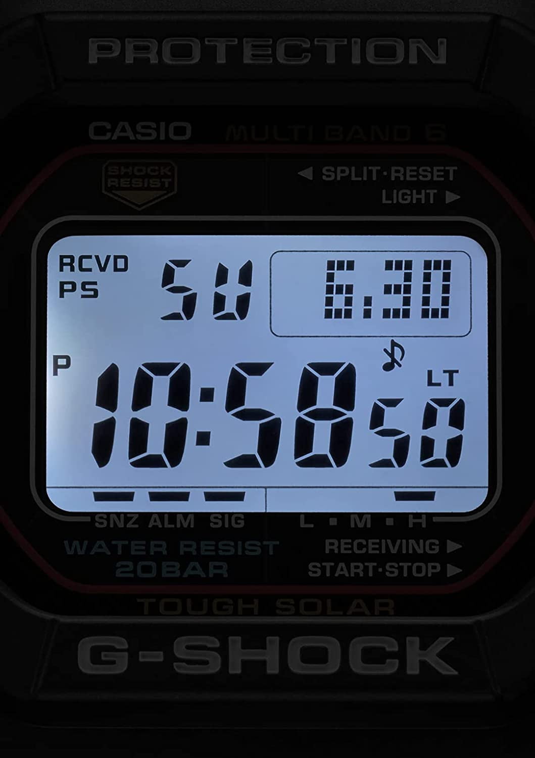 Casio G-SHOCK Men's Watch, Radio Solar Super Illuminator Casio G-SHOCK Men's Watch, Radio Solar Super Illuminator