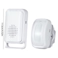 thumbnail image 2 of Wireless Doorbell 1 000ft Range Remote Door With 38 Melodies And LED Indicator, 2 of 7