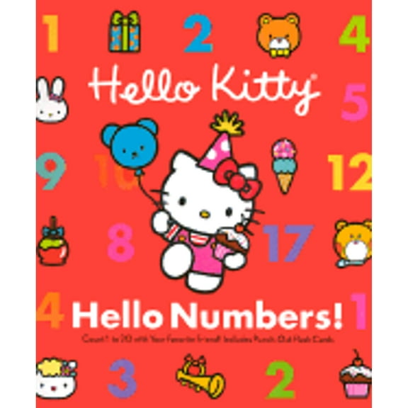 Pre-Owned Hello Kitty, Hello Numbers!: Counting 1 to 20 with Your Favorite Friend! Includes Punch-Out Flash Cards (Hardcover) 0810905051 9780810905054