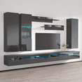 thumbnail image 2 of Fly E 35TV Wall Mounted Floating Modern Entertainment Center, 2 of 5