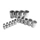thumbnail image 1 of Torx Socket Set Tamper Proof Torx Star Bit Torque Female E-Socket Set E4-E24 1/4 Inch 3/8 Inch 1/2 Inch Drive 14Pcs, 1 of 5