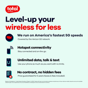 Total Wireless Motorola Moto g 2025, 5G, 64GB, Blue - Prepaid Smartphone [Locked to Total Wireless]