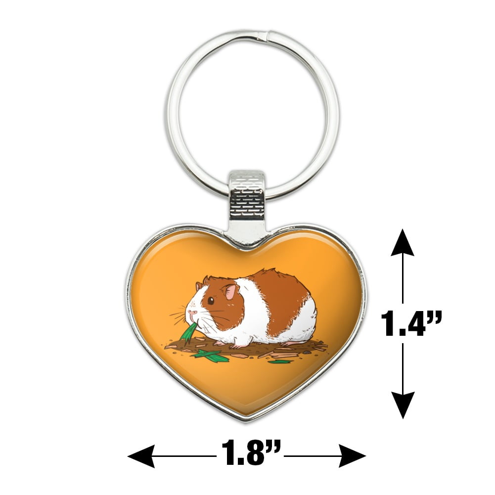 Guinea Pig Personalised Keyring