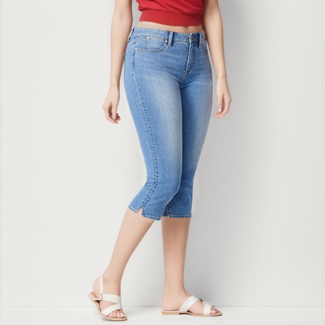 WILLBEST Jeans Mujer Pantalones Vaqueros Ajustados de Cintura Alta y Elásticos para Mujer, Cómodos y Ajustados, Hasta La Pantorrilla. XXXL