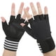 thumbnail image 2 of Guantes De Ciclismo, Guantes De Medio Dedo Antideslizantes A Prueba De Sol Resistentes Al Desgaste Para Actividades Al Aire Libre YLSHRF Blanco XL, 2 of 8