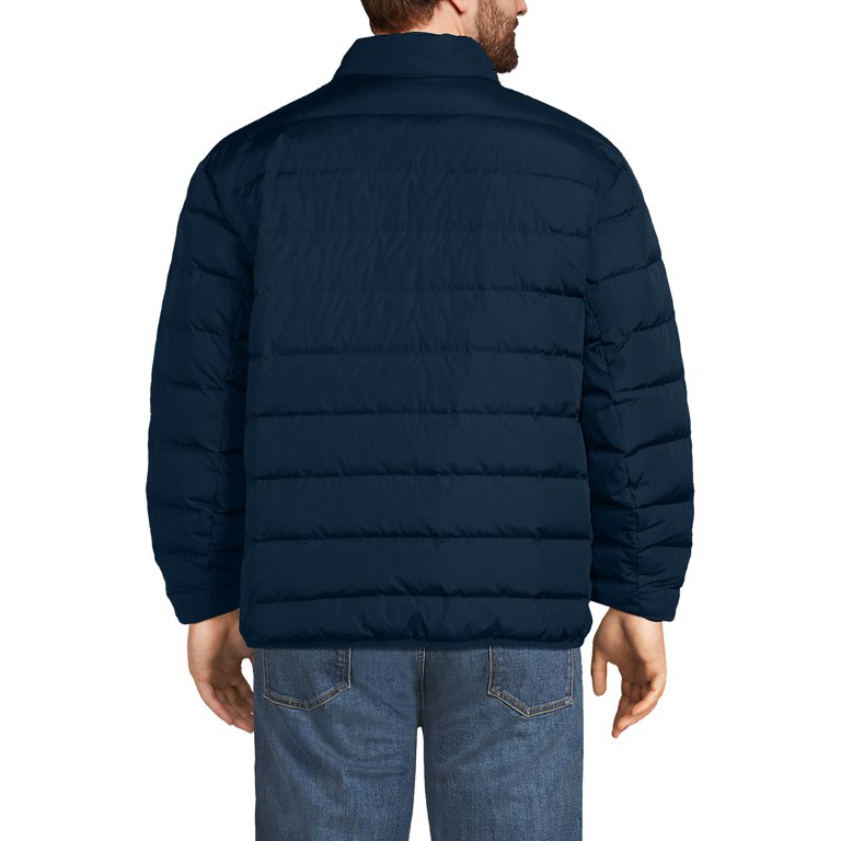 Lands' End Men's Big and Tall Down Puffer Jacket - Walmart.com