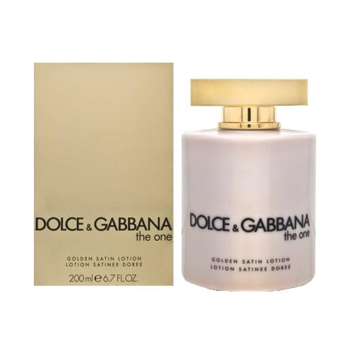 Dolce & Gabbana The One Perfumed Golden Satin Lotion,  Oz 
