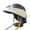 Beige. Shawl Straw Hat, variant on Solar Cooling Fan Sun Hat Quick Drying Wide Brims Hat Adjustable Size Visors Hat for Women Men Outdoor Activity
