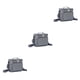 thumbnail image 2 of Yuarrent Bolsa de lonchera de poliéster Peso ligero Durable Fácil de limpiar Aislamiento térmico Multifuncional Gris Type1 NO1, 2 of 6