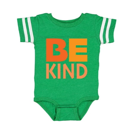 

Inktastic Be Kind Logo In Orange Gift Baby Boy or Baby Girl Bodysuit