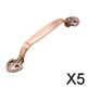 thumbnail image 1 of Juego de 3 Agarraderas Soledad tirador de Cajón Clásico 5 piezas bronce antiguo, 1 of 10