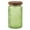 Green-B, variant on 33 oz Glass Storage Jars with Lids Cute Decorative Jars for Sugar Coffee Tea Flour Candy Cereal