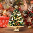 thumbnail image 3 of Small Prelit Tabletop Christmas Tree with Lights+ DIY Ornaments, Christmas Decorations Indoor, 3 of 7