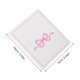 thumbnail image 2 of NUOLUX 100Ud Tarjetas De Lugar Para Boda Rosa Con De Lazo Para Banquetes Y Recepciones Elegantes, 2 of 7