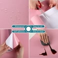 thumbnail image 2 of VEELIKE Pink Wallpaper Peel and Stick 15.7''x118'' Self Adhesive Thicken Pink Contact Paper for Bedroom Waterproof Vinyl Film Roll for Walls Cabinet Dresser Shelf Drawer Liners Living Room, 2 of 9